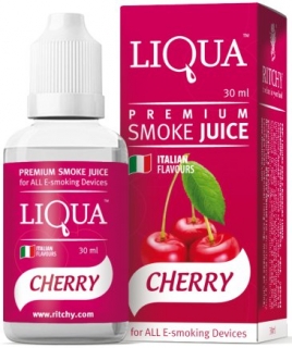 RITCHY Liquid do elektronické cigarety Liqua Třešeň 30 ml - 3mg