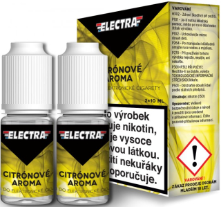 Liquid ELECTRA 2Pack Lemon 2x10ml - 0mg (Citrón)