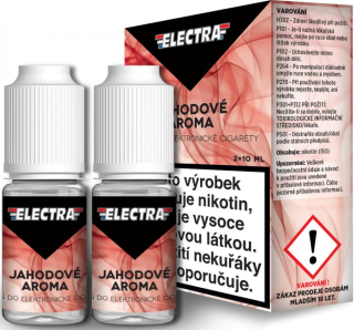 Liquid ELECTRA 2Pack Strawberry 2x10ml - 0mg (Jahoda)