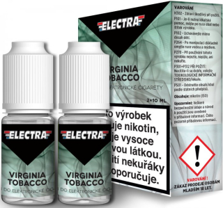 Liquid ELECTRA 2Pack Virginia Tobacco 2x10ml - 6mg