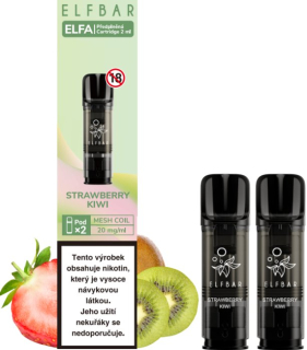 Cartridge Elf Bar ELFA Pods 2Pack Strawberry Kiwi 20mg