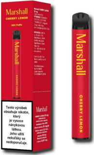 Marshall elektronická cigareta 20mg Cherry Lemon