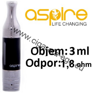 Clearomizer ET-S Victory BDC aSpire  3ml 1,8ohm Black