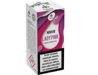 Liquid Dekang High VG Lady Pink 10ml - 1,5mg (Borůvka s broskví)