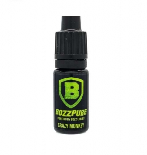 Příchuť Bozz Pure 10ml Crazy Monkey (Jablka, vanilka a tajné koření)