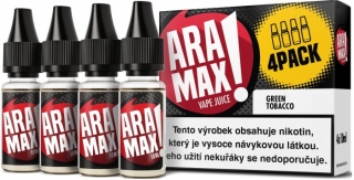 Liquid ARAMAX 4Pack Green Tobacco 4x10ml-3mg