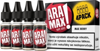 Liquid ARAMAX 4Pack Max Berry 4x10ml-3mg