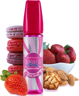 Příchuť Dinner Lady Fruits 20ml Strawberry Macaron